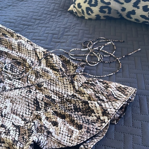 1State Leopard Wrap Dress. NEW - Picture 9 of 14